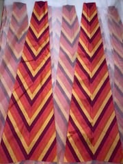 Multi Colour Organza Thread Embroidered Kali (Set of 12 kali)