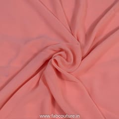 Gajree Colour Poly Georgette fabric