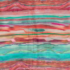 MultiColour Chinon Digital Printed Fabric