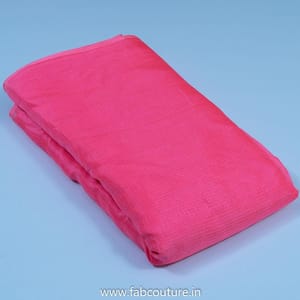 Hot Pink Colour Kota Checks fabric