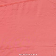 Peach Colour Viscose Muslin fabric