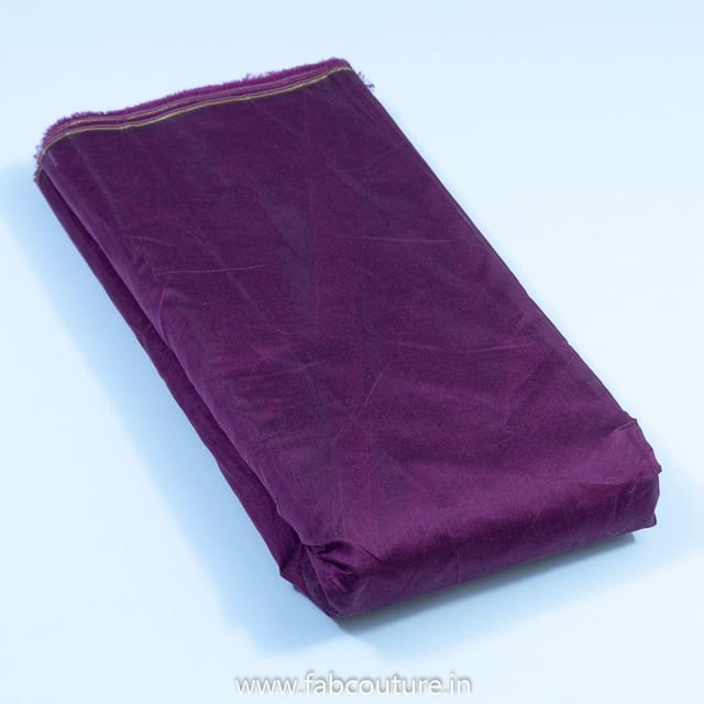 Purple Colour Modal Chanderi fabric