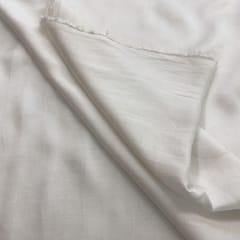 White dyeable Modal Viscose Satin fabric