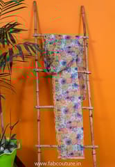 Printed Organza Embroidered Dupatta