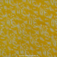 Yellow Colour Chiffon Zari Border Batik Dupatta