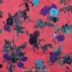 Floral Spun Print Fabric