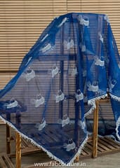 Organza Dupatta Embroidered