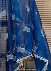 Organza Dupatta Embroidered