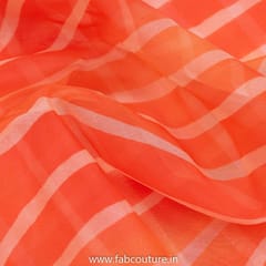 Poly Organza Lehriya Print(1.80Meter Piece)