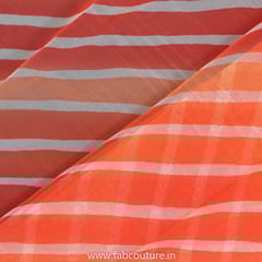 Poly Organza Lehriya Print(1.80Meter Piece)