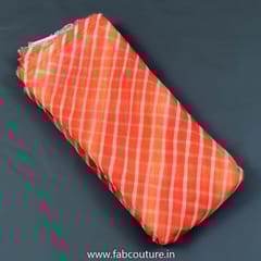 Poly Organza Lehriya Print(1.80Meter Piece)