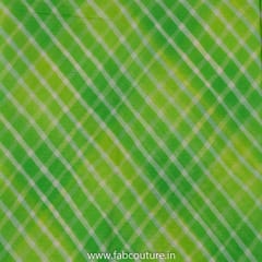 Poly Organza Lehriya Printed Fabric