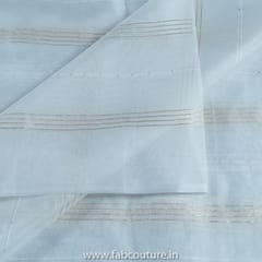 White Dyeble Dobby Organza Embroidery