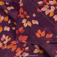 Chinon Chiffon Digital Printed Fabric(80Cm Piece)