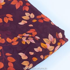 Chinon Chiffon Digital Printed Fabric(80Cm Piece)