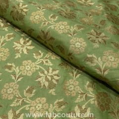 Green Kimkhab Brocade fabric