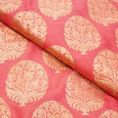 Gajree Kimkhab Brocade fabric