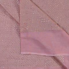 Gajree Colour Chinon Chiffon Sequins Embroidered Fabric