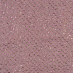 Gajree Colour Chinon Chiffon Sequins Embroidered Fabric