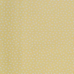 Yellow Colour Glace Cotton Printed Fabric (90Cm Piece)