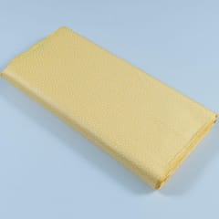 Yellow Colour Glace Cotton Printed Fabric (90Cm Piece)