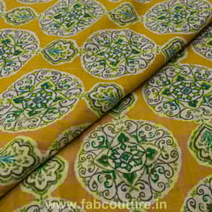 Dazzle Cotton Slub Printed Fabric