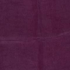 Wine Colour Linen Satin fabric