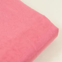 Pinkish Peach Colour Modal Chanderi fabric