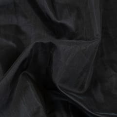 Black Colour Modal Chanderi fabric