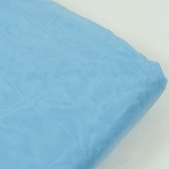 Sky Blue Colour Modal Chanderi fabric