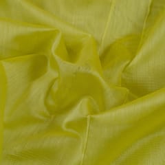 Lemon Colour Modal Chanderi fabric