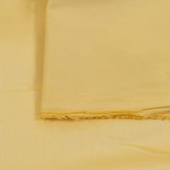 Light Yellow Colour Zara Cotton Silk fabric