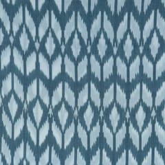 WHITE  WITH GREY IKAT fabric