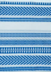 WHITE WITH TRIANGLE STRIPES JACQUARD fabric