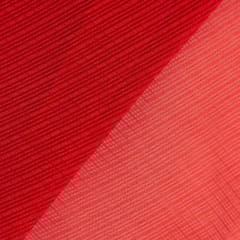 Red Colour Kota Doria Checks fabric
