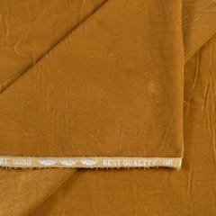 Mustard Colour Velvet fabric