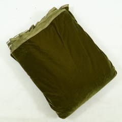 Olive Green Colour Velvet fabric