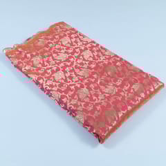 Majenta Colour Brocade fabric