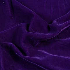 Purple Colour Velvet fabric