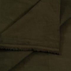 Green Colour Corduroy fabric
