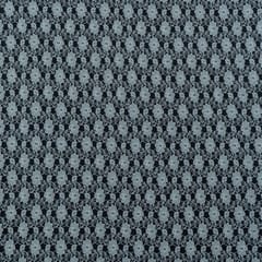 White Floral Design Dyeable Nylon Net