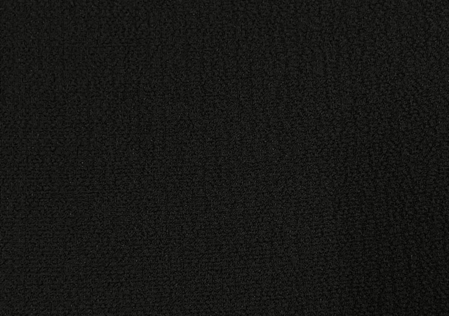 Georgette Plain Black