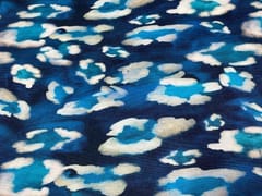 Corduroy Dark Blue Abstract
