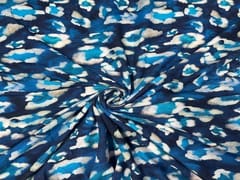 Corduroy Dark Blue Abstract
