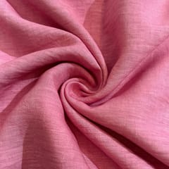 White Colour Pure Linen 60 lea fabric