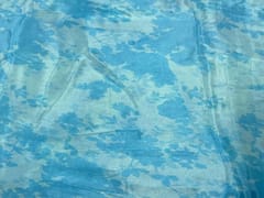 Chiffon Sky Blue Abstract