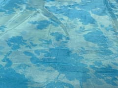 Chiffon Sky Blue Abstract