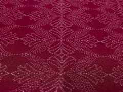 Chiffon Rasberry Geometric