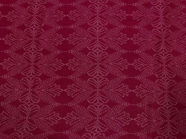 Chiffon Rasberry Geometric