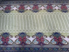 Printed Imported Satin Multicolor Paisleys